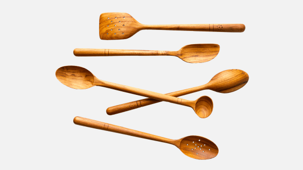 Five Two Ultimate Kitchen Utensils with Acacia Wood Handles on Food52