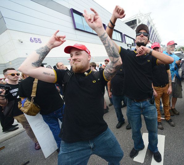Why the far right Proud Boys co-opted Fred Perry's polo shirts