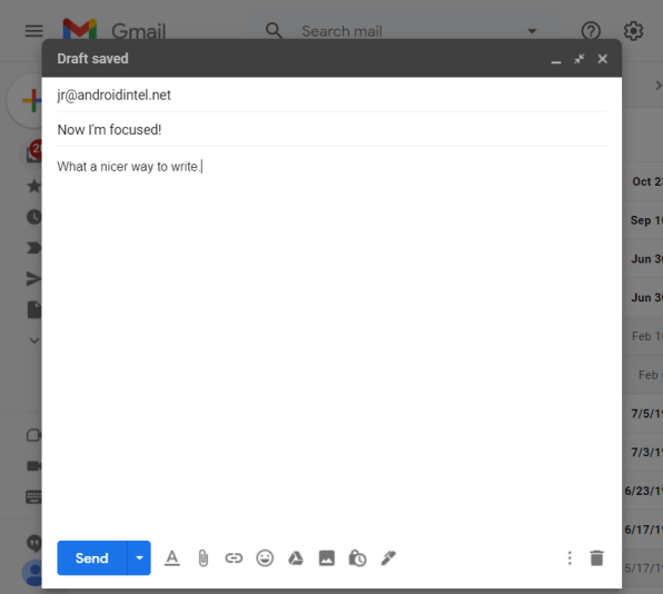 where are gmail attachment settings