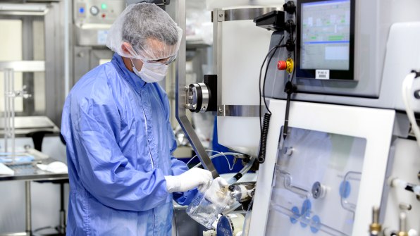 Inside one of the new factories making the Moderna vaccine