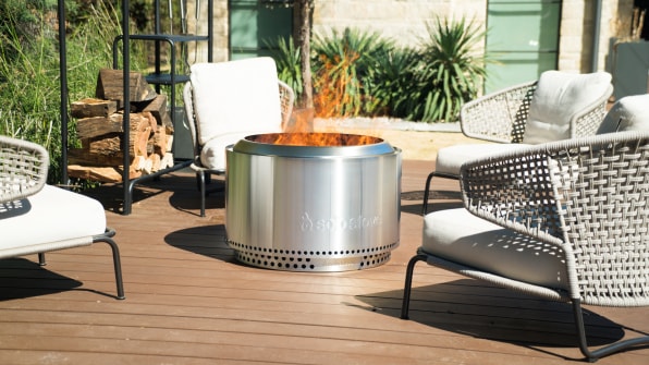 How Solo Stove S Smokeless Fire Pits, Solo Fire Pit Covered Patio