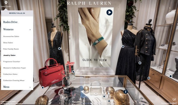 Ralph Lauren Beverly Hills Virtual Store