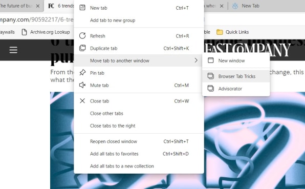 how to select multiple tabs in firefox