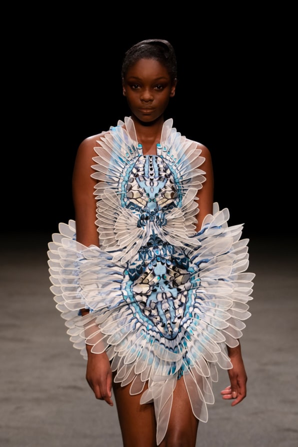 Iris van Herpen Recycles Plastic Waste into Sculptural Garments - Articl