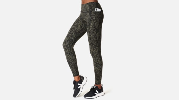 Buy Sweaty Betty Super Sculpt Printed 7/8 Leggings - Blue Texture At 50%  Off