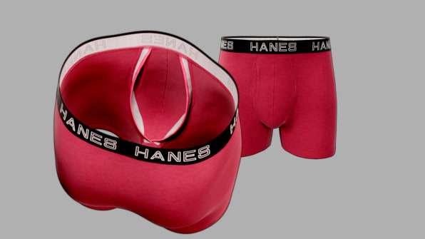 Mens Comfortable Underwear Basketball Pattern Boxer Briefs for Men