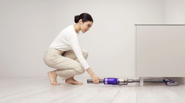 Laser-toting Dyson V15 vacuum collects and categorizes dust