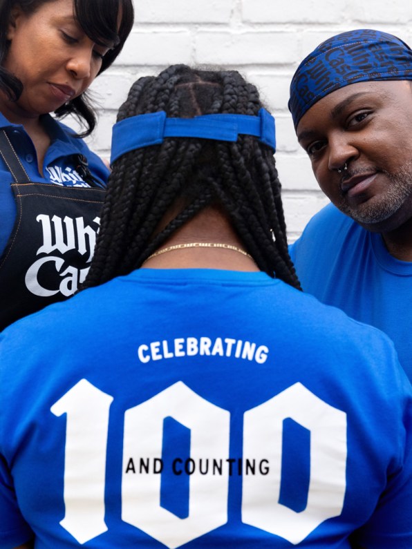 A fashion brand designed a 100th anniversary uniform for White Castle  including t-shirts and durags