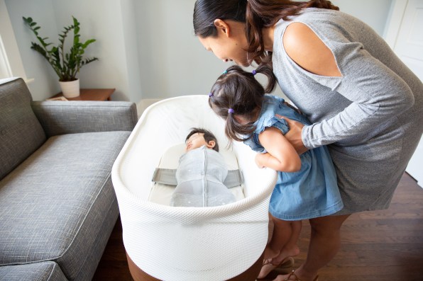 High tech baby bassinet clearance