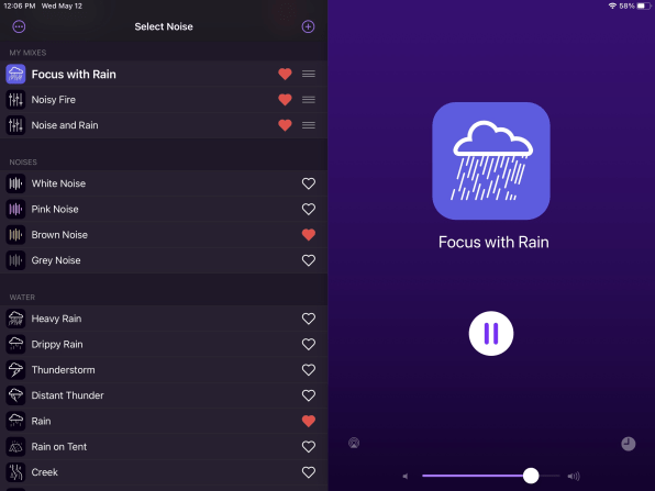 rain sound app for mac book pro