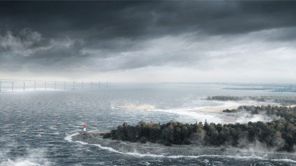 Copenhagen is building a huge island in its harbor to ...