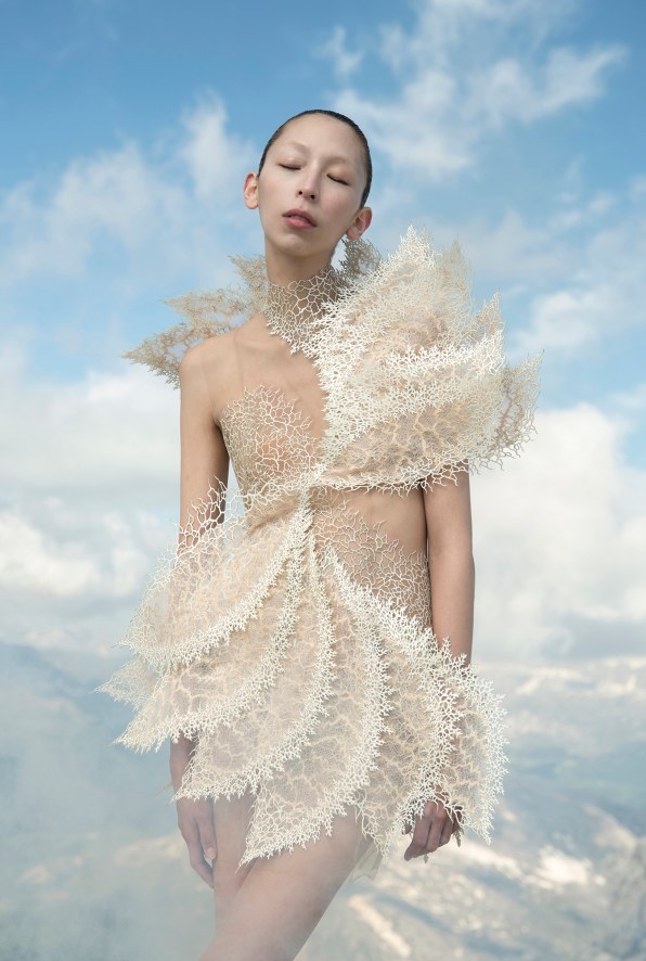 Iris van Herpen creates couture from ocean trash