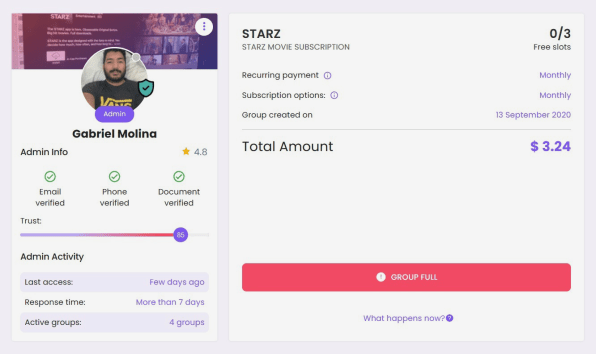 Together Price helps strangers share subscription passwords 4 togetherpricesub
