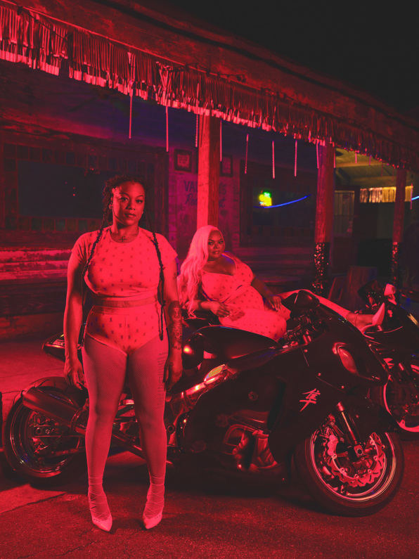 Rihanna taps an all-Black biker gang to model her Savage x Fenty lingerie