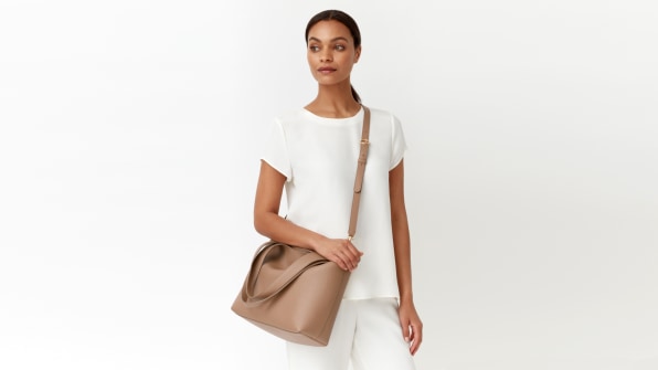 Cuyana, Bags, Cuyana Top Handle Crossbody Cappuccino