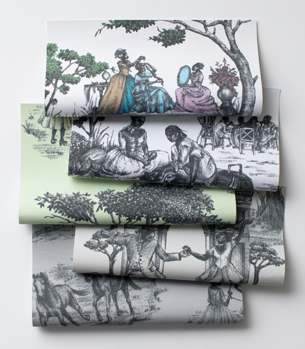 Free download Toile de Jouy by way of Harlem the paper trail 1200x1600  for your Desktop Mobile  Tablet  Explore 48 Harlem Toile de Jouy  Wallpaper  Oriental Toile Wallpaper Japanese