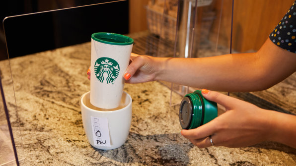 Starbucks Circular Cup – A Reusable Cup, Made From Recycled Coffee Cups -  Starbucks Stories EMEA