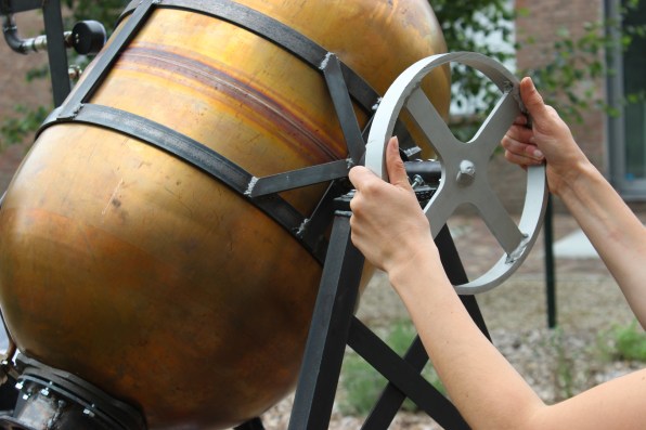 This machine turns human poop into fertile soil