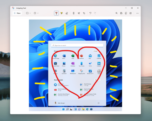 Microsoft Windows 11’s best new features 115 Snipping Tool