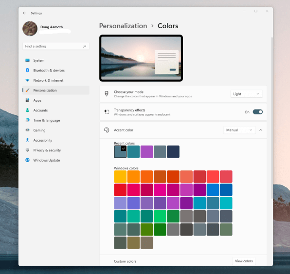 Microsoft Windows 11’s best new features 111 Themes