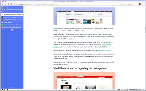 Vivaldi Browser Powerful, Personal and Private web browser