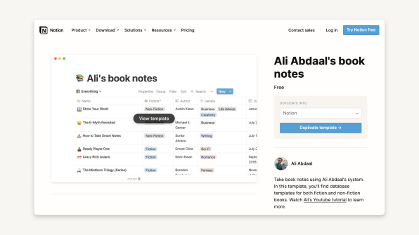 Notion vs. Microsoft Office and Google Docs 4 Template Gallery 3