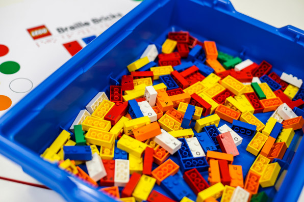 A box of Legos