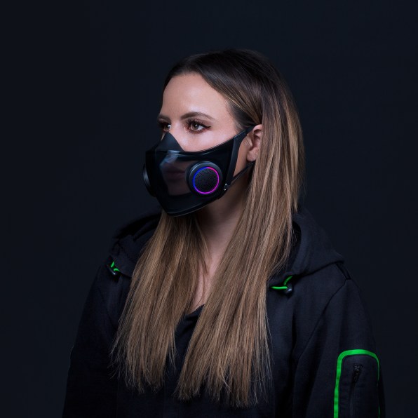Razer built the internet's favorite COVID mask