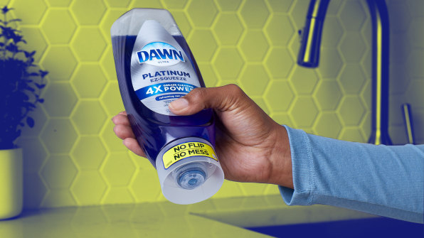 Dawn solved one of life's daily annoyances: a clogged dish soap bottle