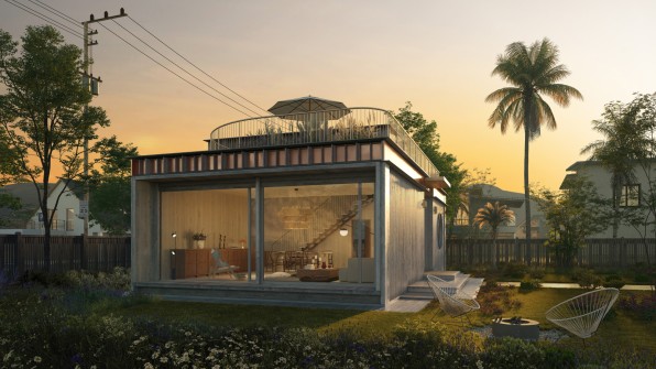 These net-zero, backyard tiny houses generate extra power to help pay