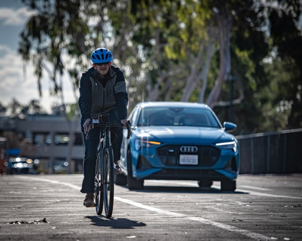 Audi's newest sensors are designed to save cyclists' lives