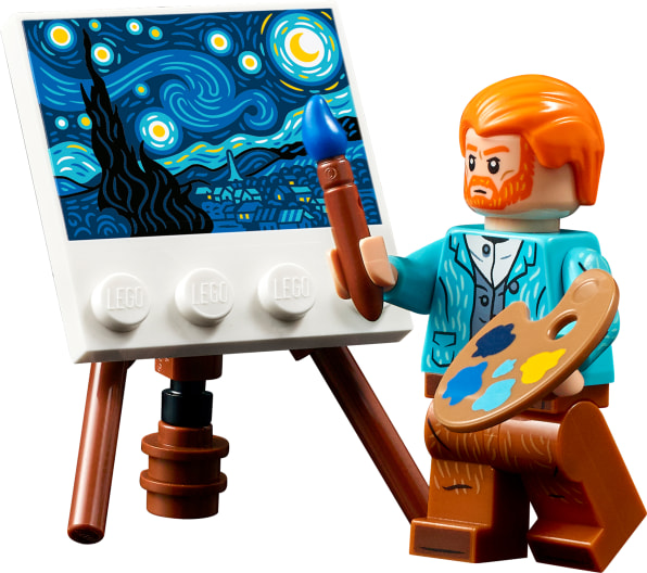 This New Lego Set Is Inspired by Vincent van Gogh's Famous 'The Starry  Night' Painting