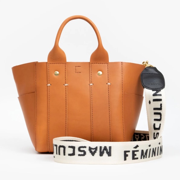 to shop / clare vivier la tropezienne brown leather tote review