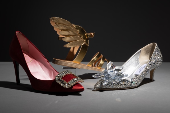 Jimmy Choo, Christian Louboutin and others create Cinderella's