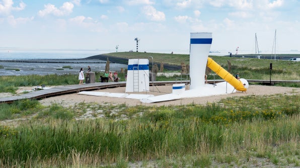 Blade Made is turning decommissioned wind turbines into playgrounds, c