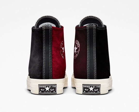 charging make up Arthur Conan Doyle Converse's new sneakers are made from upcycled velvet
