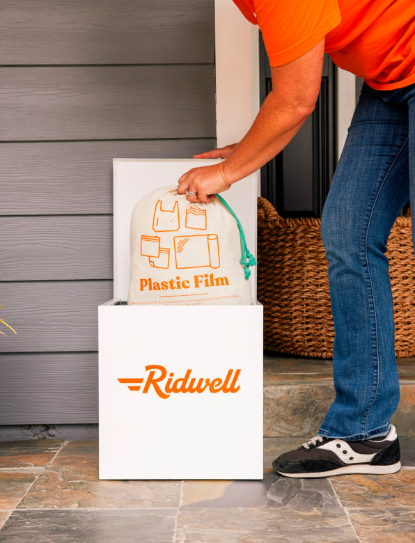 Ridwell recycles the trash—like batteries or plastic film—that you can