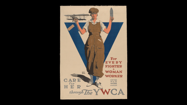 For Every Fighter a Woman Worker. Care For Her Through the YWCA by Adolph  Treidler and YWCA