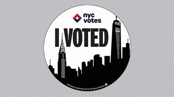I Voted Stickers: Stars Decor by Integrated Social Studies