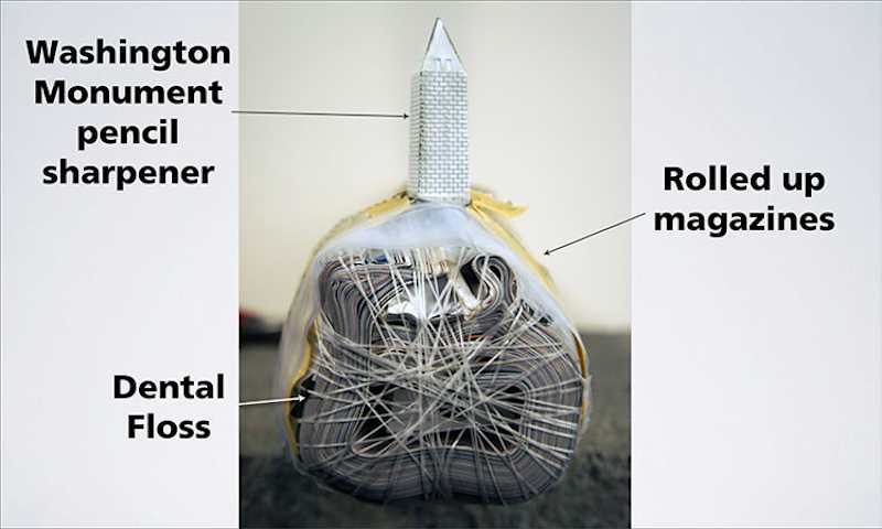 Booth took the opportunity to ask them for research funding, but was told there was nothing available. “It would have been awesome if I’d had access to, like, a cockpit door,” he says.