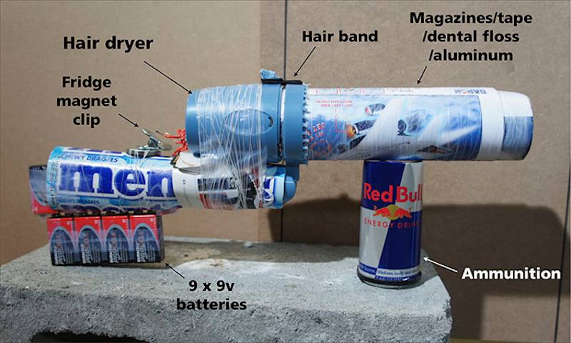 The object of the research is a demonstration that weapons are everywhere and that the “security theater” of the TSA is not doing that much to keep us safe.