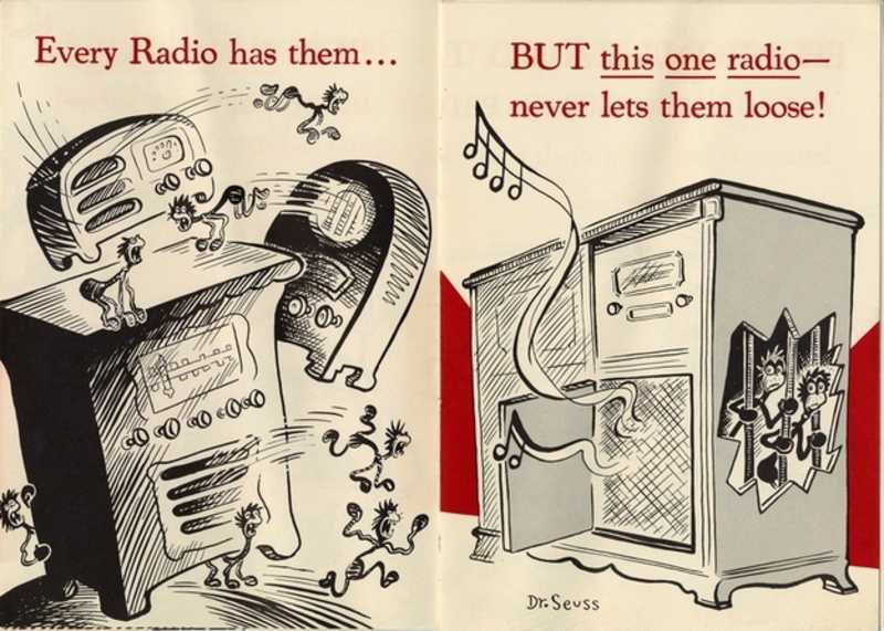 All images from the Dr. Seuss Collection, Mandeville Special Collections Library, UC San Diego.