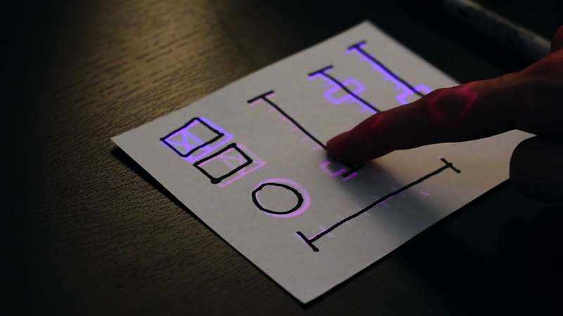 This Gizmo Lets You Draw A UI On Paper, Then Turns It Into A Touch Screen