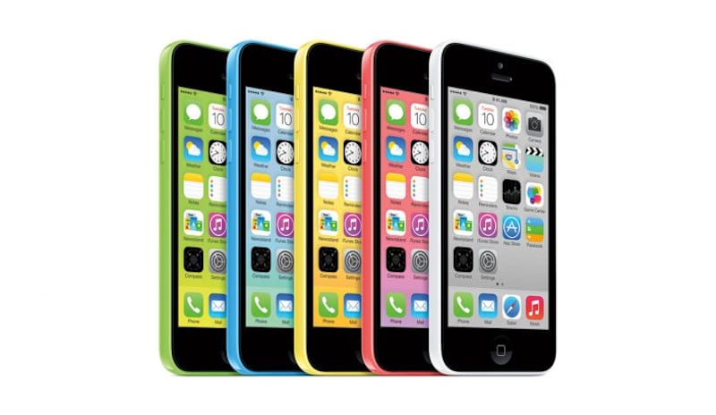 Reminiscent of when the iMac and iPod Minis brought color to the Apple catalog, Cook and co. announced the 5C, which will feature five colors on an “unapologetically plastic” shell and a lower pricepoint.