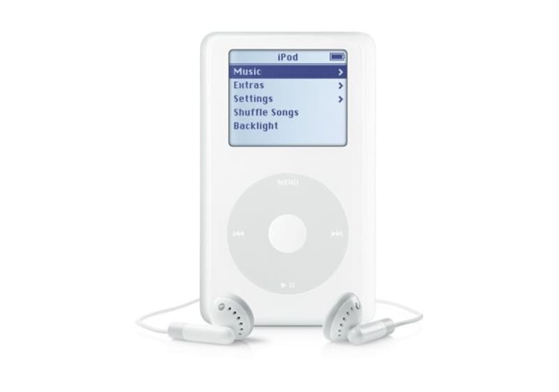 The 2004 iPod had beefed up battery life, dropped the four buttons of the previous model and adopted the popular click wheel from the iPod Mini.