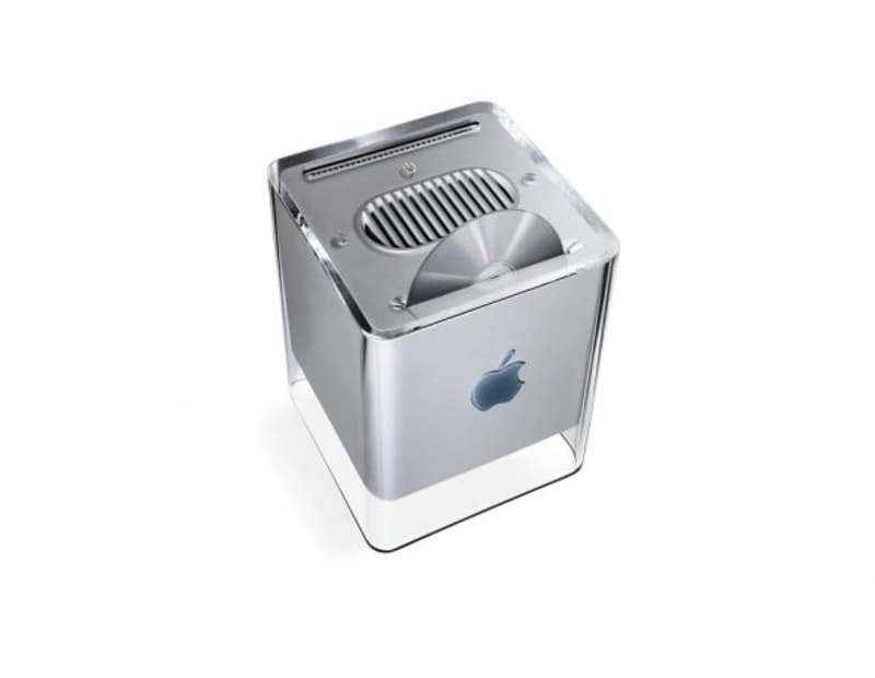 The result of Apple acquiring NeXT, the Power Mac G4 Cube was introduced in 2000. But slow sales, high price tag and a lack of a monitor led to it being discontinued just a year later.
