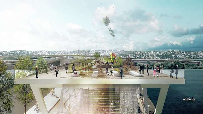 11th Street Bridge Park [Image: OMA + OLIN]