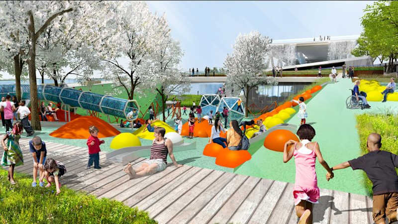 Anacostia Crossing [Image: OMA]