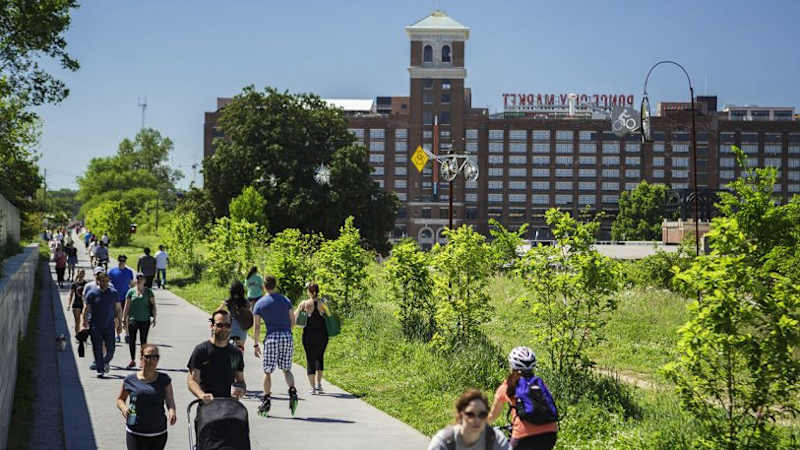 Atlanta Beltline [Photo: Christopher T. Martin/courtesy High Line Network]