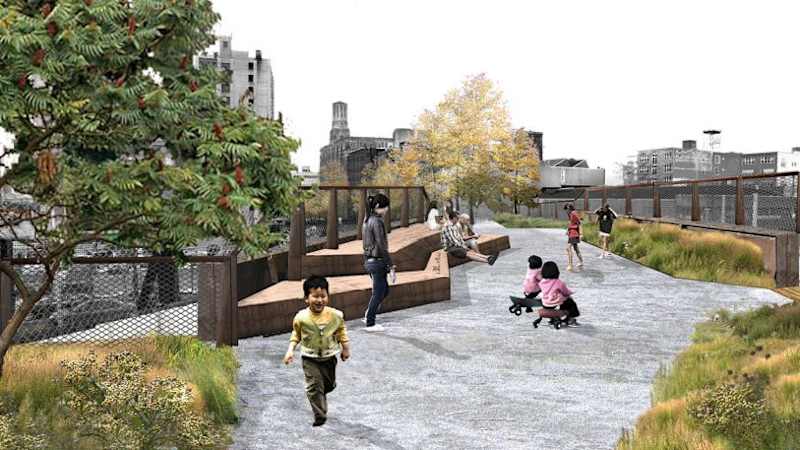 Rail Park [Image: Studio|Bryan Hanes/courtesy High Line Network]